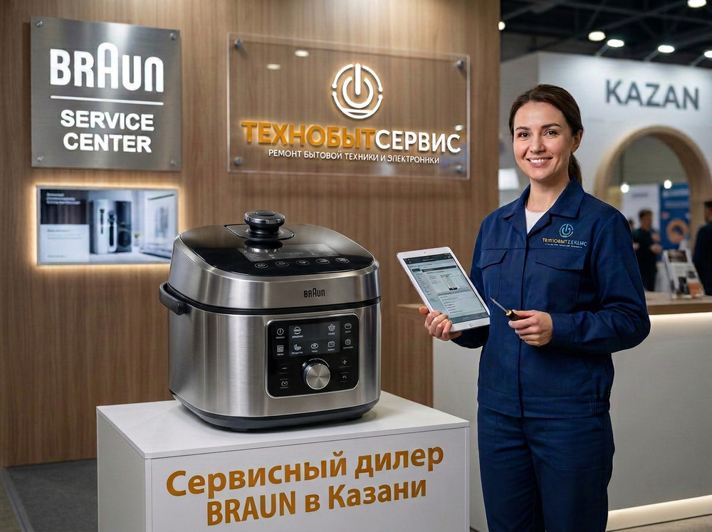 Ремонт мультиварки Braun в Казани