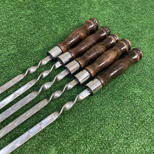 Шампур с деревянной ручкой