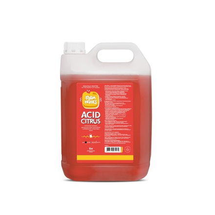Foam Heroes Acid Citrus кислотный шампунь для ручной мойки автомобиля, 5л