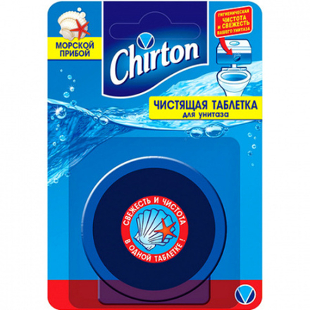 Chirton таблетка для унитаза Морской прибой 1 шт