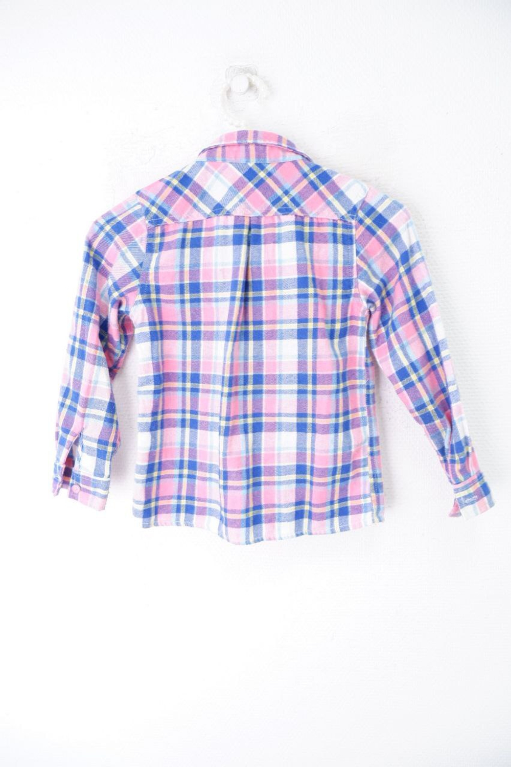 Рубашка в клетку на 8 лет