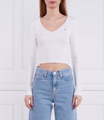 Блузка Tommy Jeans - белый(DW0DW14278)