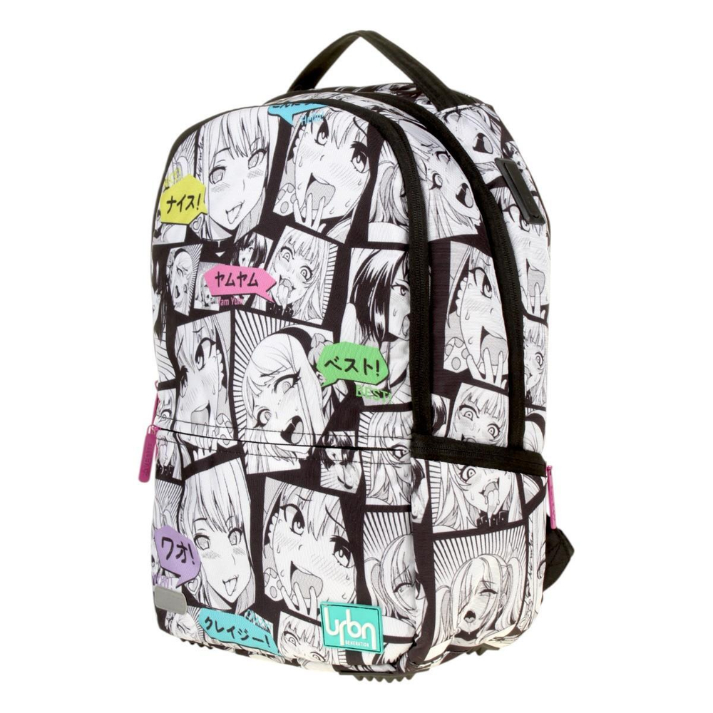 Рюкзак подростковый 39x30x17 см 19л "Label. Anime Comix" (deVENTE)