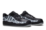 Кроссовки Nike Air Force 1 Skeleton 'Black On Black'