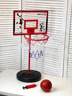 Игровой набор Баскетбольное кольцо 145см на стойке для дома улицы