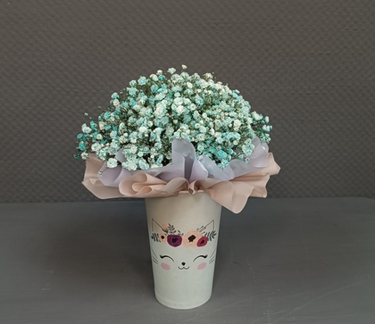 Стаканчик с гипсофилой