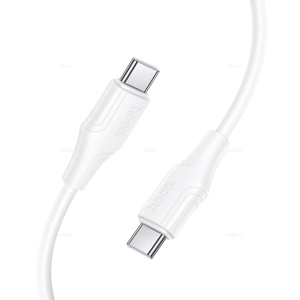 Кабель Type-C на Type-C 60W Hoco X124 (white)