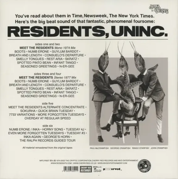 The Residents – Meet The Residents LP