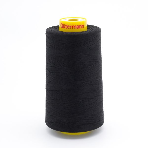 Нитка Gutermann Mara 120 (5000 метров), 1 боб., универсальная | 1274 черный уголь