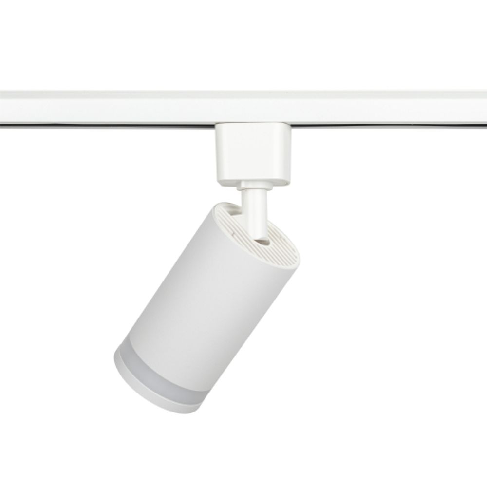 Трековый светильник однофазный ЭРА TR77-GU10 WH под лампу GU10 белый
