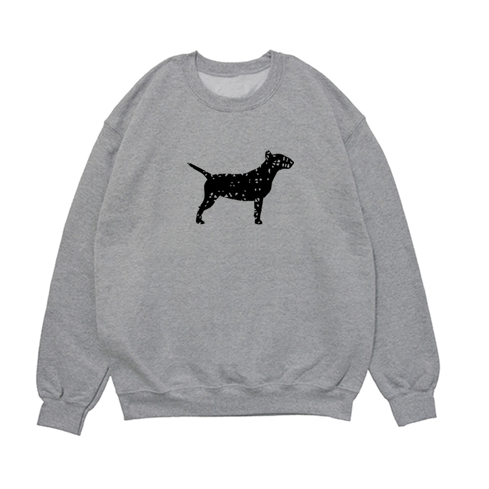 Свитшот "Бультерьер - набросок"