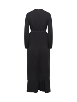 Платье длинное черное