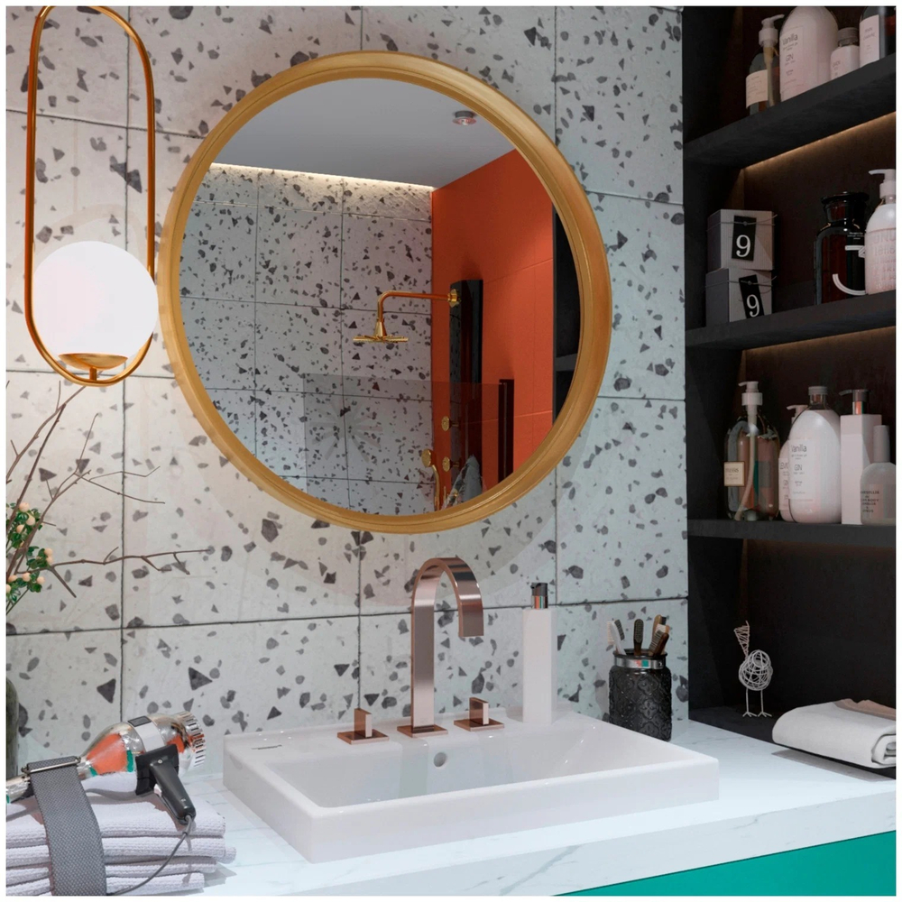 Умывальник Fest-60 белый, без кроншт Sanita Luxe