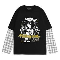 Лонгслив ATF Racing Club двойной рукав, черный