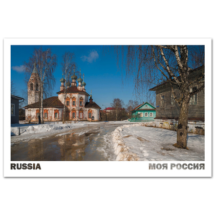 Мартовское солнце. Устюжна, Вологодская область