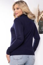 Водолазка Осенняя история (темно-синяя) Б14554-20М LT Collection