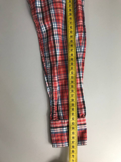 Рубашка Dr.Rehfeld в клетку, маркировка L, визуально на 50 размер