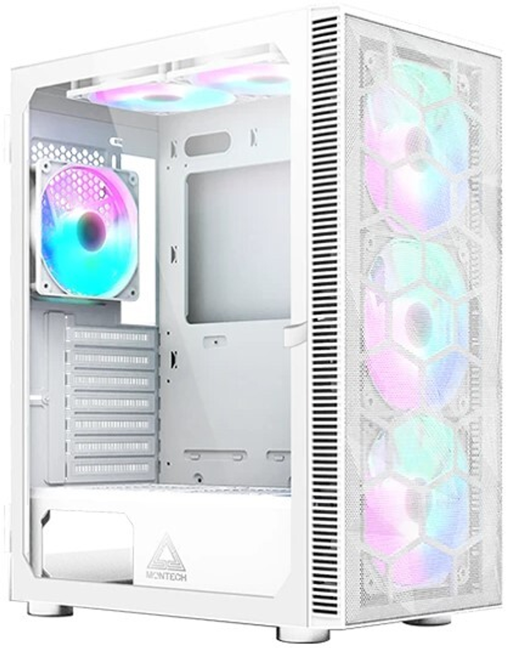 Корпус ATX Montech X3 MESH White