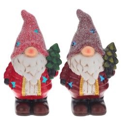 GAEM Фигурка декоративная с подсветкой "Гном", L12 W9 H21 см, (2хLR44), 2в.