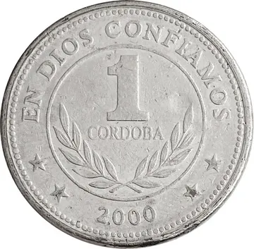 1 кордоба 2000 Никарагуа
