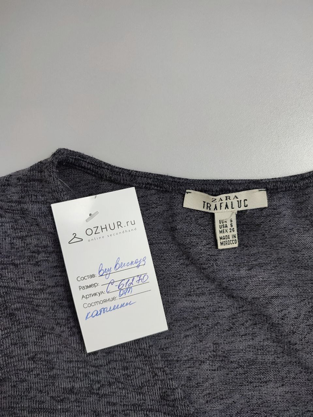 Платье Zara с коротким рукавом 44 размер