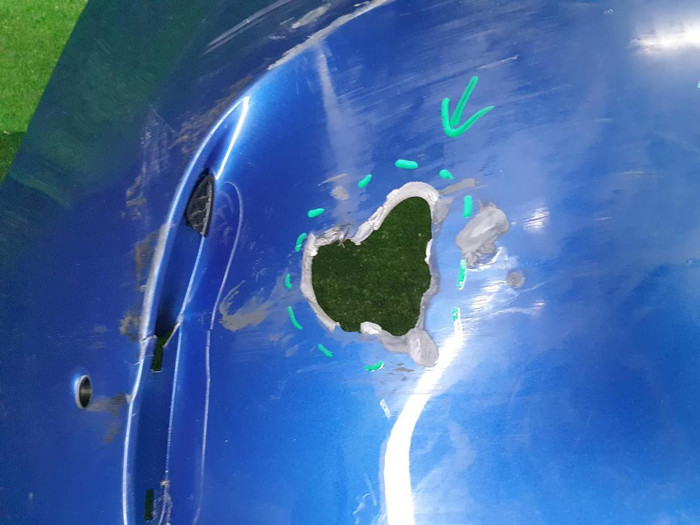 Бампер задний Mercedes C w206 (2021-н.в.)