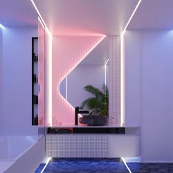 Светодиодная лента герметичная RTW-PSW-A120-10mm 24V White6000 (9.6 W/m, IP67, 2835, 5m) (Arlight, 5 лет) 040708