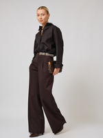 Рубашка оверсайз из хлопка