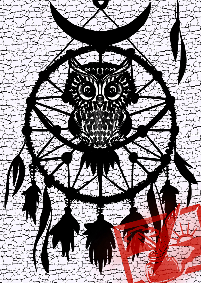 Изображение "Ловец снов в совой"