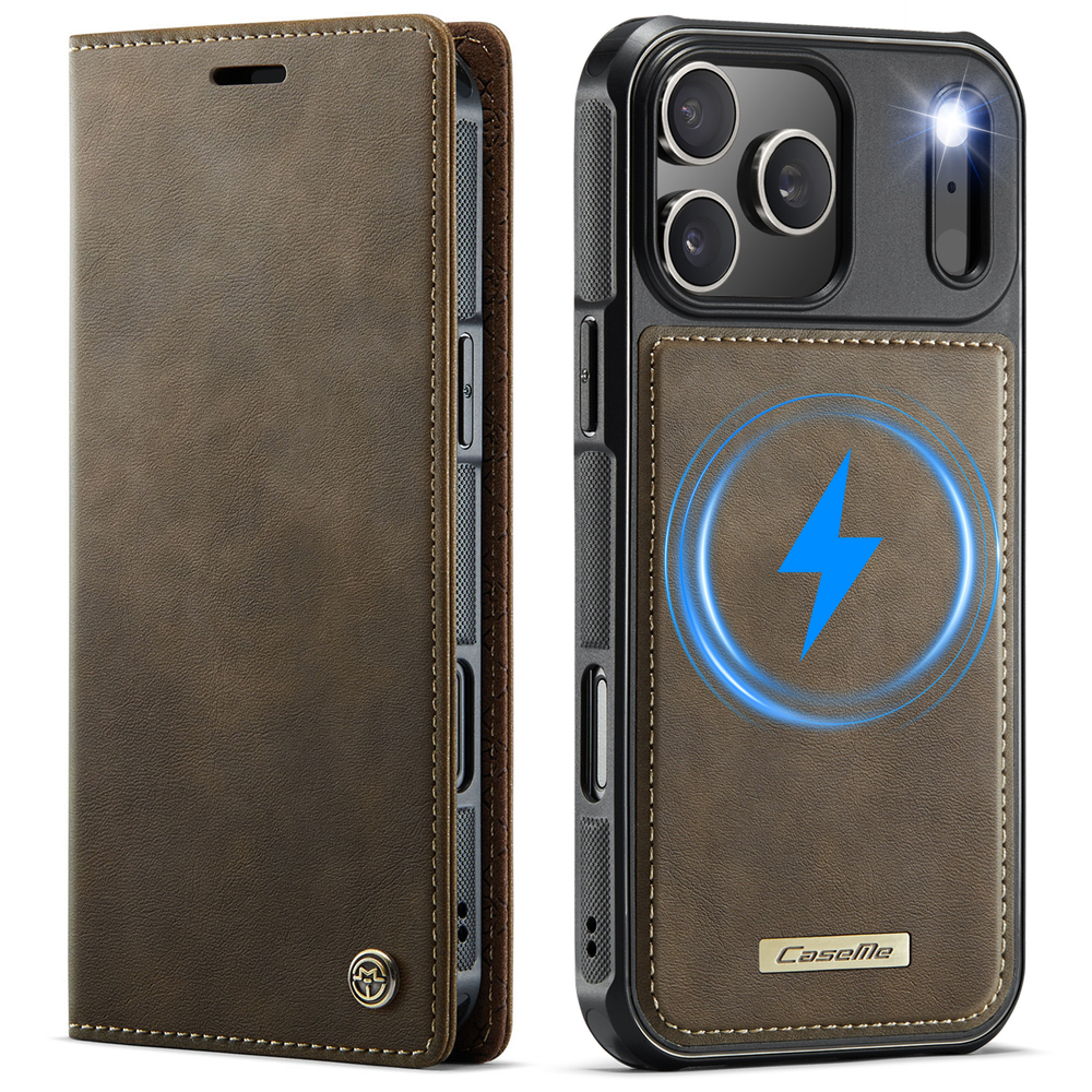Чехол-кошелек CaseMe 2 in 1 MagSafe iPhone 17 Pro Max