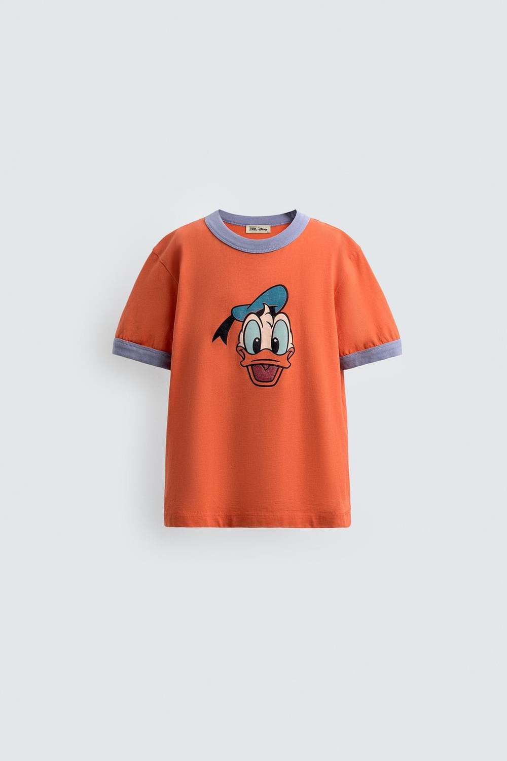 ZARA X DISNEY ФУТБОЛКА С ГРАФИЧЕСКИМ ПРИНТОМ, КРАСНЫЙ