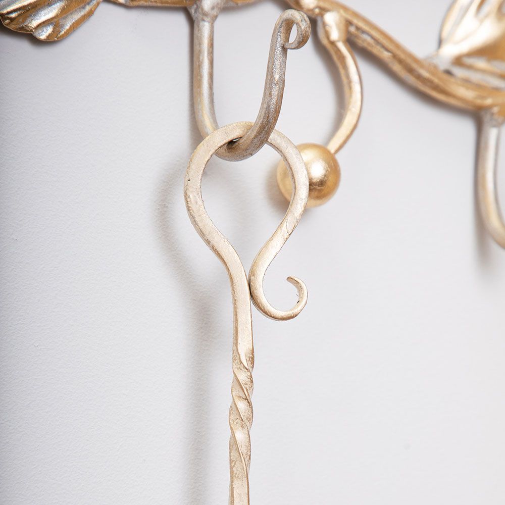 Рожок для обуви кованый 65см Айвори