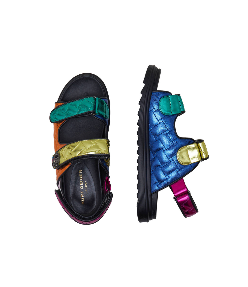 Кожаные босоножки orson Kurt Geiger - разноцветная(8955369109)