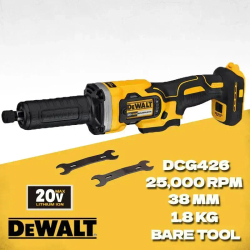 Полировальная машина DEWALT DCG426N Прямое шлифование 20V Электрический инструмент Безщеточный без каната