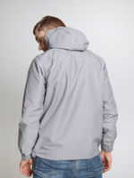 Анорак мужской без утеплителя серый Город Горький