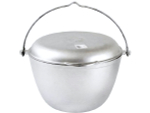 Казан 4л походный с алюминиевой крышкой