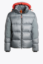 Куртка муж. PARAJUMPERS LEXERT 255 серый капюшон оранж.