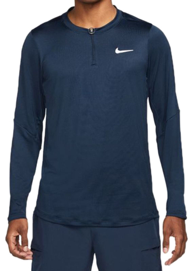 Теннисная футболка Nike Dri-Fit Adventage Camisa M - Blue