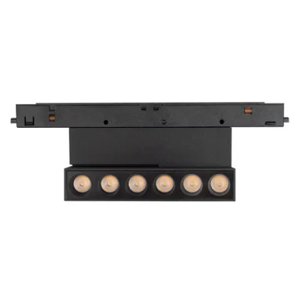 Светильник MAG-ORIENT-DOTS-FOLD-S195-6W Warm3000 (BK, 30 deg, 48V, DALI) (Arlight, IP20 Металл, 5 лет) 041904