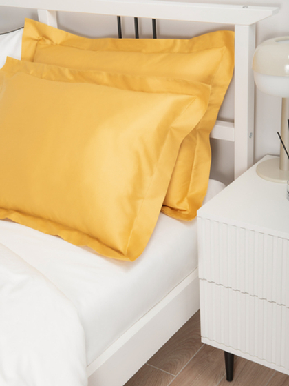 SERENITY 2 наволочки, сатин желтый
