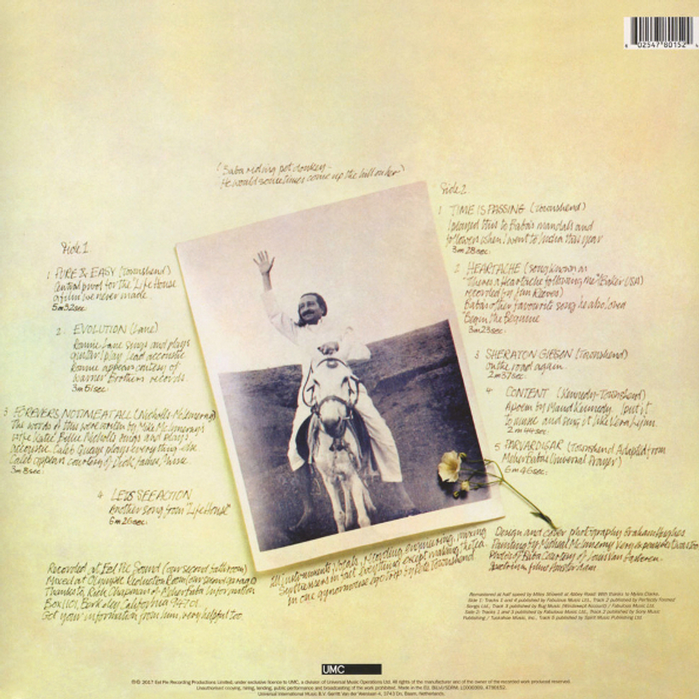 Pete Townshend / Who Came First (Coloured Vinyl)(LP)