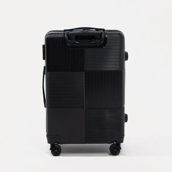 Чемодан маленький 24&quot; кодовый замок, цвет чёрный