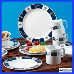 Набор яхтенных суповых тарелок Classic, 23 см, 6 шт