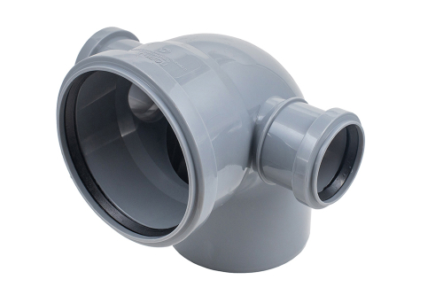 110 отвод угол 87,5 с выходом 50 левый+правый