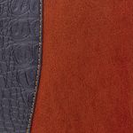 Ежедневник недатированный А5 138х213 мм BRAUBERG "Cayman" под кожу, 160 л., черный/темно-коричневый, 123399