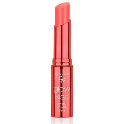 Тинт-бальзам для губ Golden Rose GLOW KISS TINTED LIP BALM SPF 15 тон 04 Peach Shake.