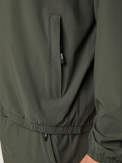 Мужская теннисная кофта Björn Borg Ace Track - зеленый