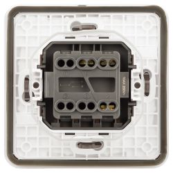 Переключатель ЭРА Эксперт 11-1523-01 IP55, 10АХ-250В, СУ, белый
