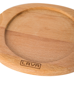 Подставка для сервировки овальная LAVA 15х18см