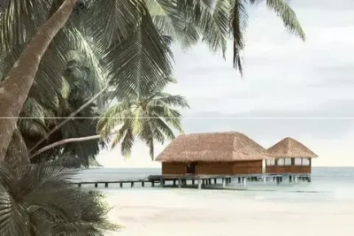 Панно ALMA Ceramica PWU11ALD4 Ailand 40x60 микс глянцевое морские мотивы